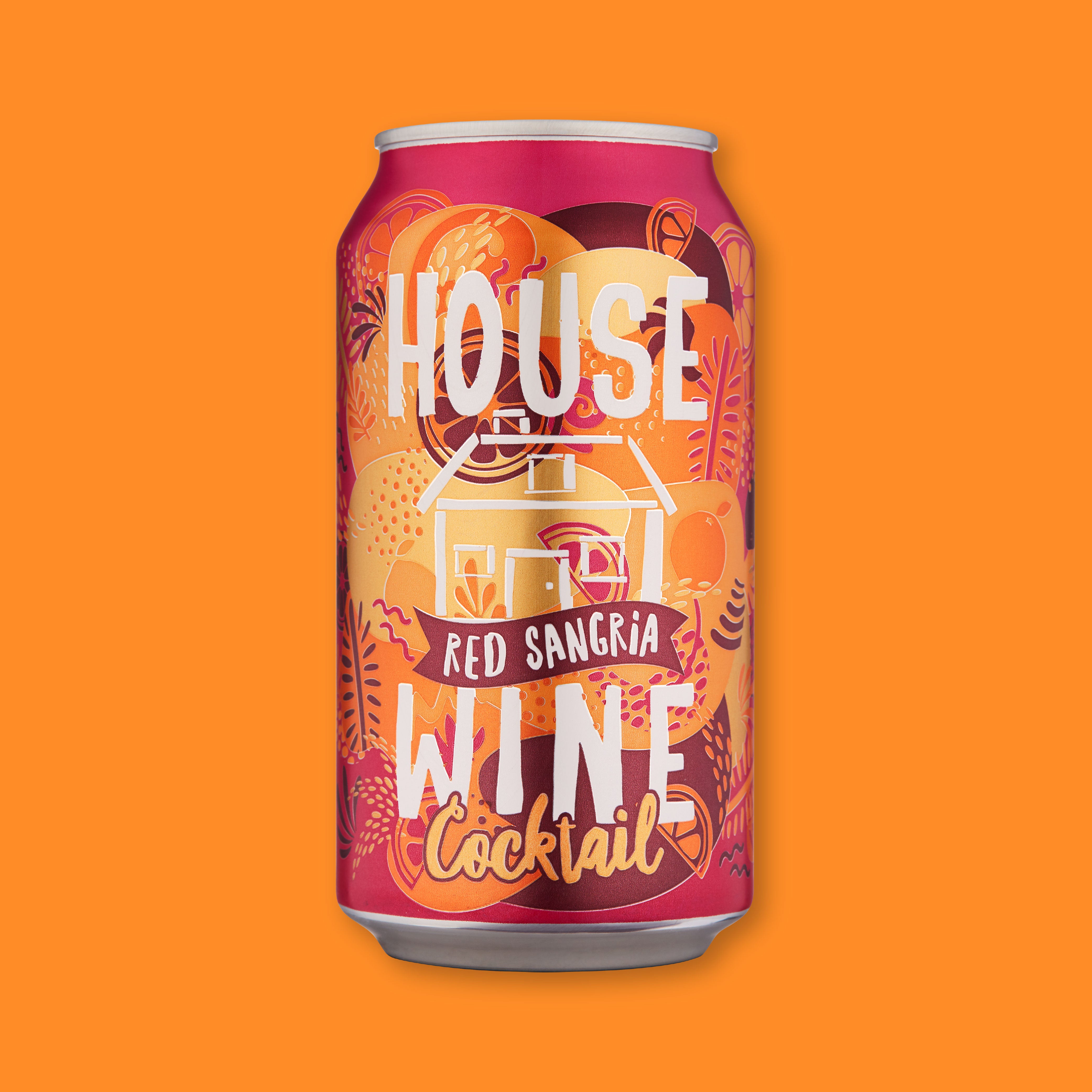 Red Sangria Wine Cocktail