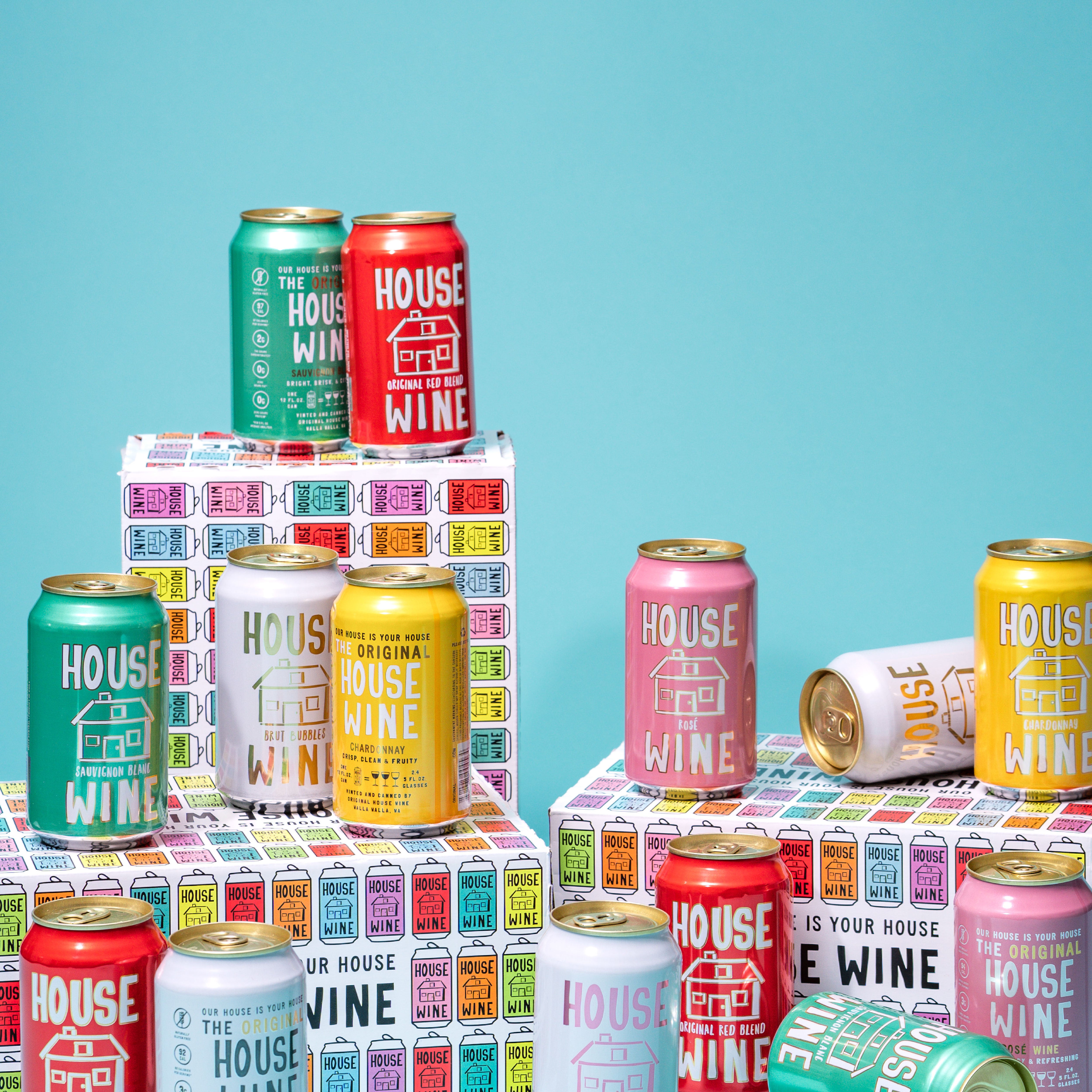 Rainbow Rosé Box – Original House Wine