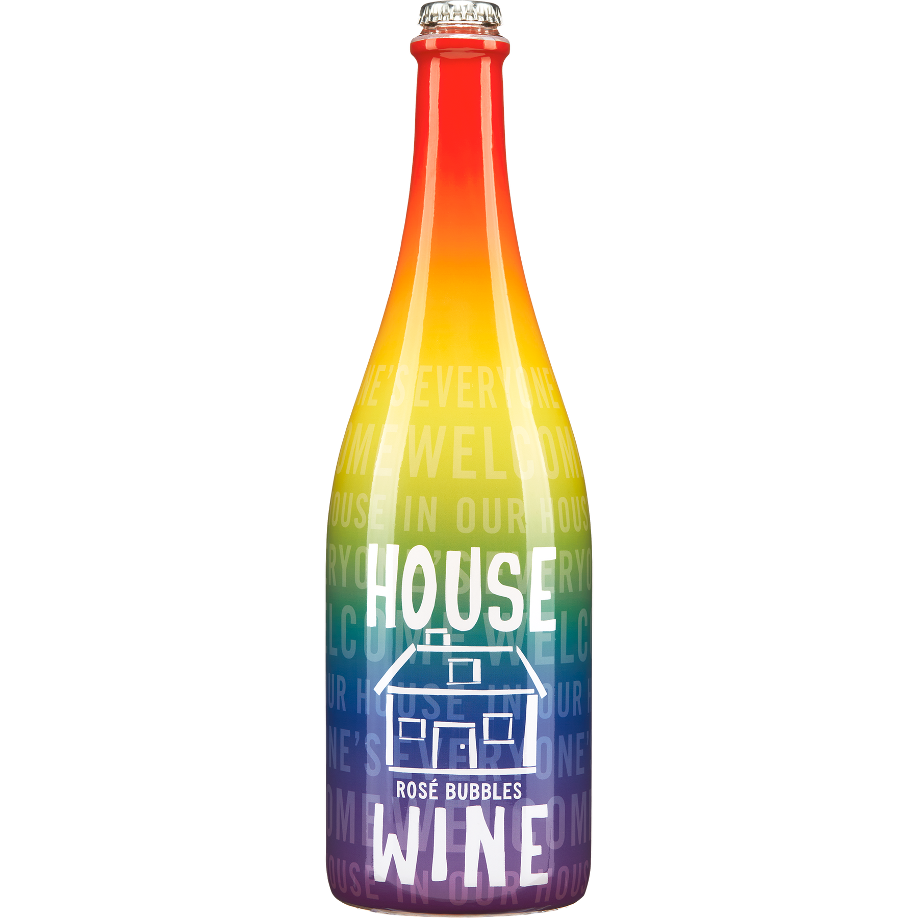 Rosé Rainbow Bubbles